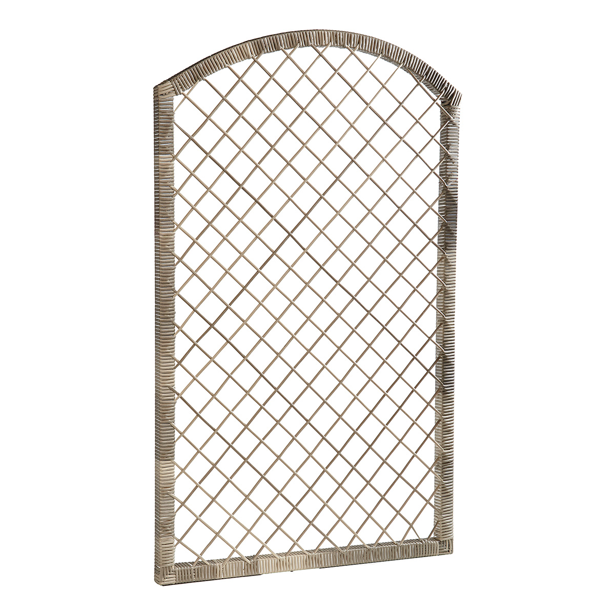 Rankgitter Spalier Polyrattan für Blumenkübel, 77 x 2,5 x 120 cm -  Gartenfreude